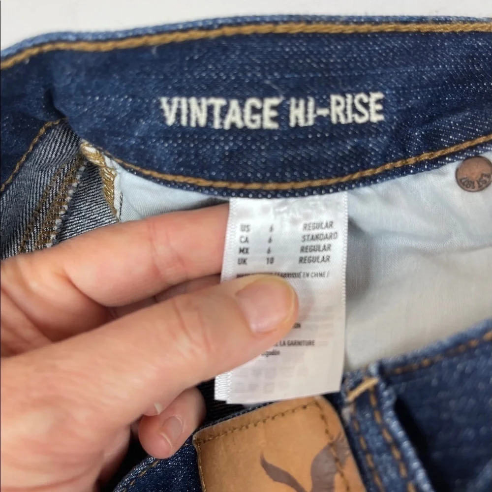 American Eagle Outfitter Jeans Vintage Hi-Rise Jeans 6